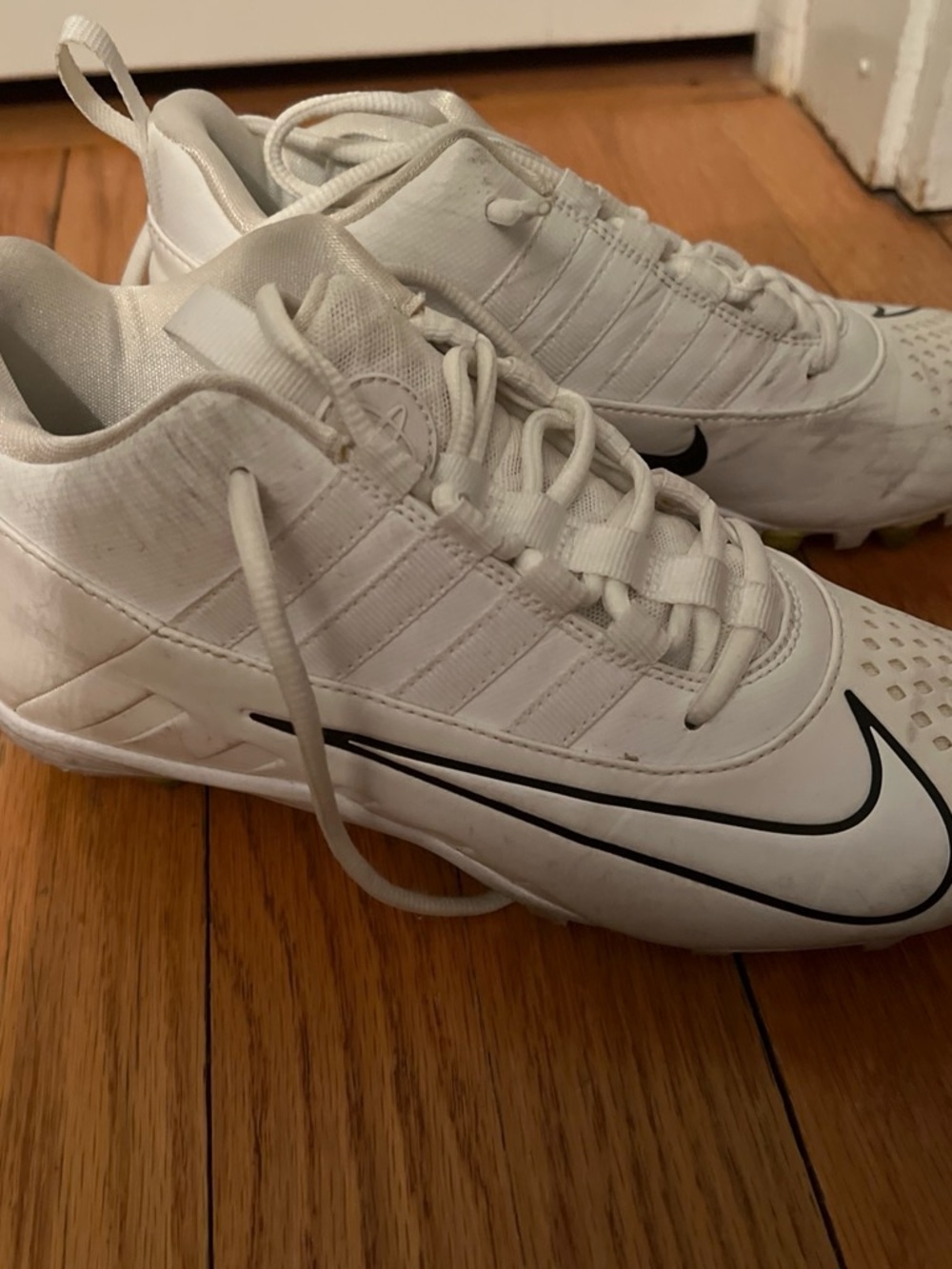 Nike White and Black Women's Athletic Turf Shoes